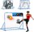 Soccer Baseball Rebounder Soccer Goal Net, Volleyball Rebound Pitchback Net | Quick Switch Angle Soccer Softball Training for Ball Control, Passing, Bounce Back Practice, Easy Setup Lacrosse Soccer Gifts