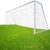 LAO XUE 24x8FT Soccer Goal Net,White Heavy Duty Replacement Outdoor | Professional Full Size Weather Resistance for Training and Match Play (Net Only)