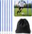6 Pcs Soccer Agility Poles for Training, 5 FT Adjustable Speed and Agility Training Equipment for Football/Basketball/Horse/Dog Practice, Soccer Sticks with Steel Ground Nails Outdoors