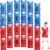 Hercicy 24 Pcs Youth Pinnies Soccer Pinnies Training Vest Adult Mesh Reversible Numbered Football Jersey