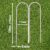 FORZA Steel U-Peg Ground Anchors | Heavy-Duty Galvanized Stakes for Soccer Goals Garden Yards Tents SOD Pins Lawn Landscaping Staples – Multiple Sizes & Packs (2, 10 Inch)
